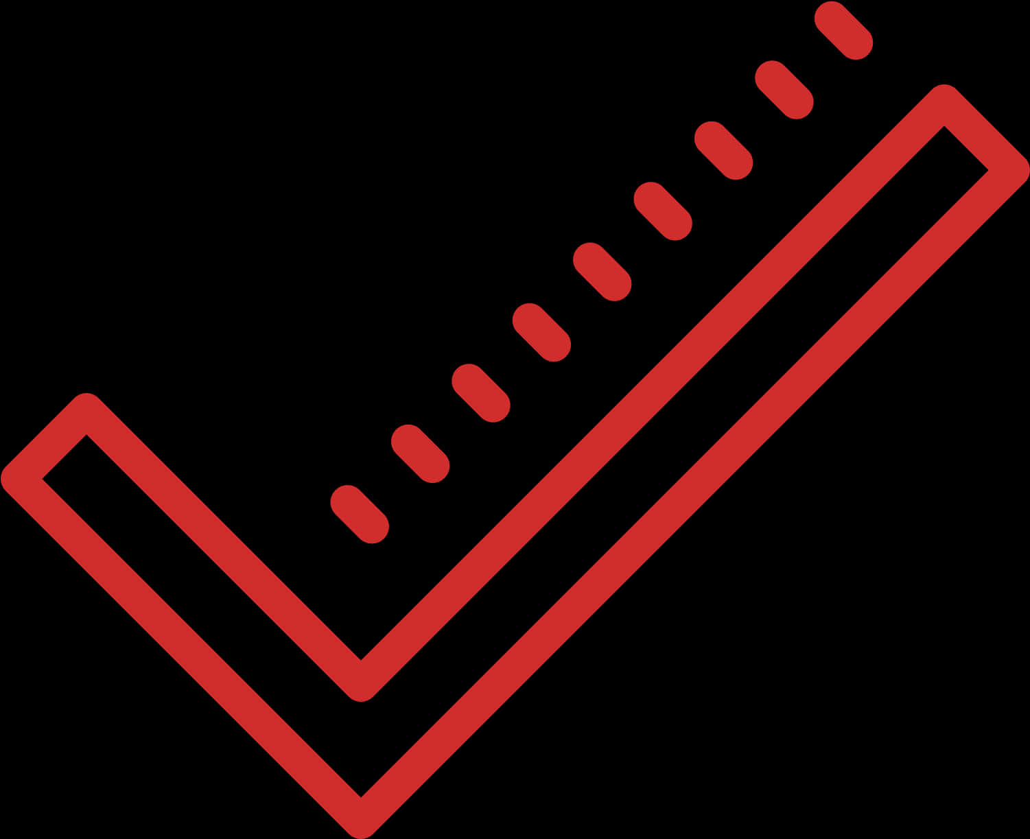 Red Checkmark Graphic PNG image