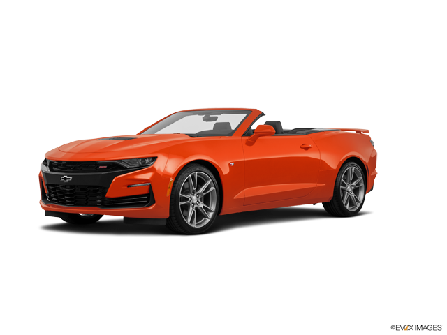 Red Chevrolet Camaro Convertible2023 PNG image