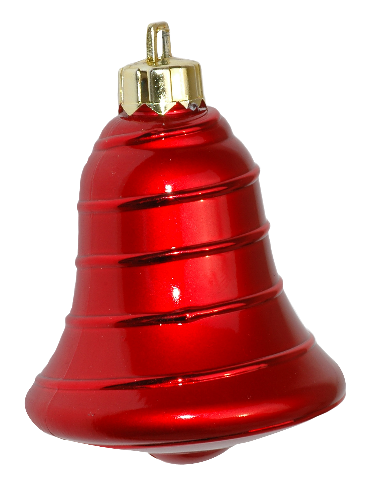 Red Christmas Bell Ornament.png PNG image