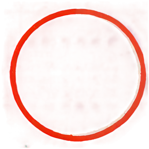 Red Circle D PNG image