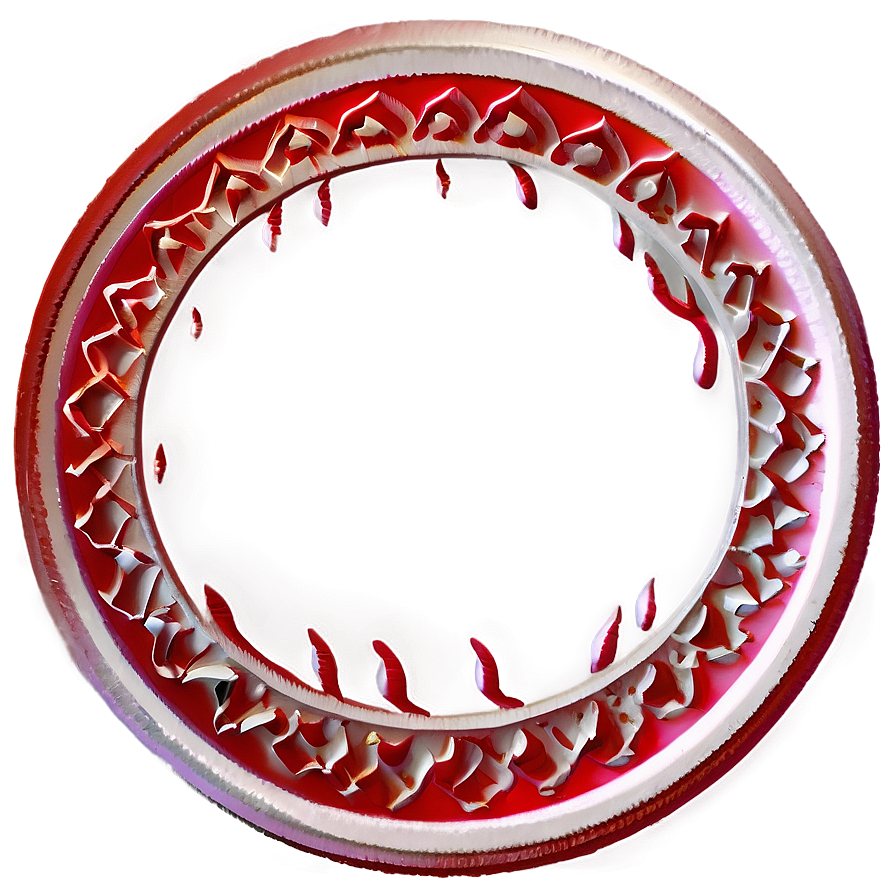 Red Circle Decoration Png Poh PNG image