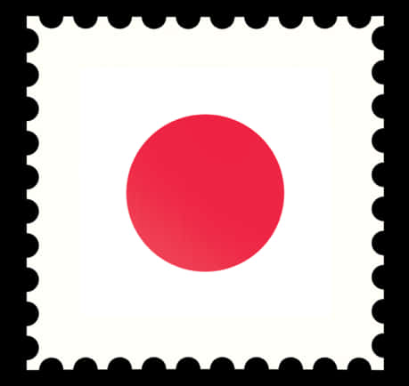 Red Circle Stamp Simple Design PNG image