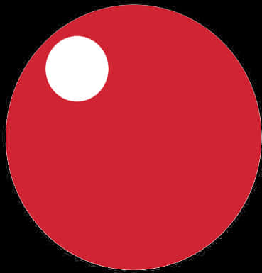 Red Circle White Dot PNG image