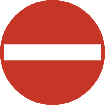 Red Circle White Horizontal Rectangle PNG image