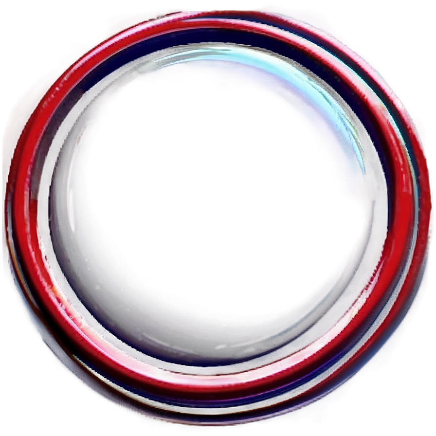 Red Circle With Border Png Bxf52 PNG image