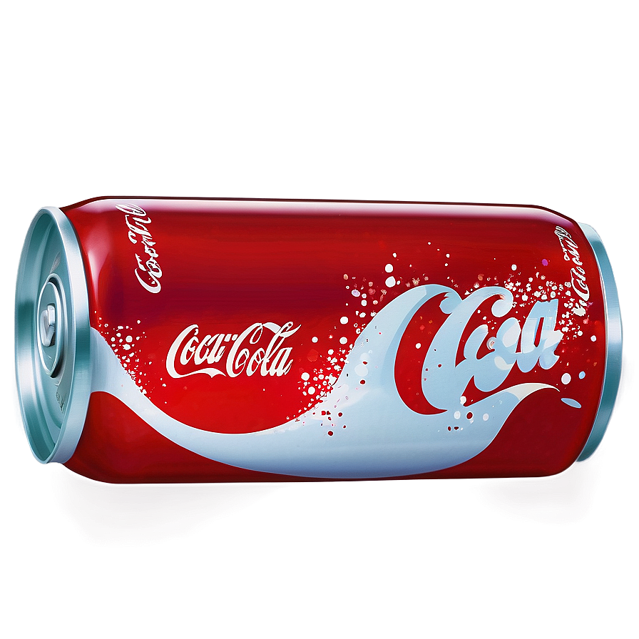 Red Coca Cola Soda Can Png Bil PNG image