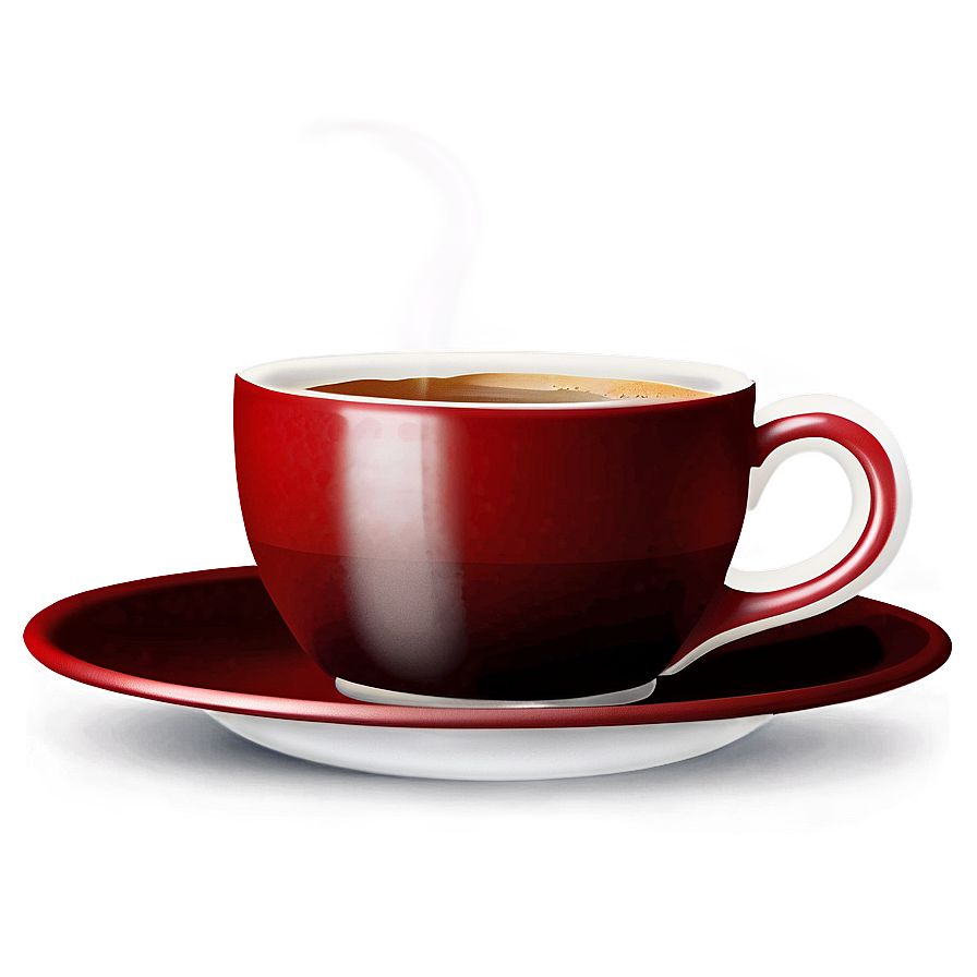 Red Coffee Cup Png Nui58 PNG image