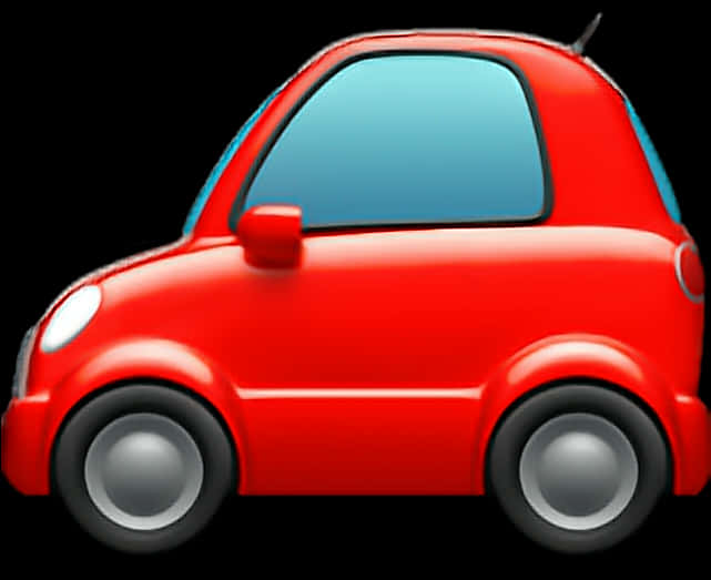 Red Compact Car Illustration.jpg PNG image