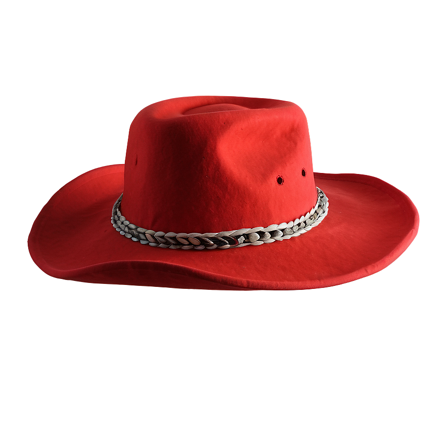Red Cowboy Hat Png 04292024 PNG image
