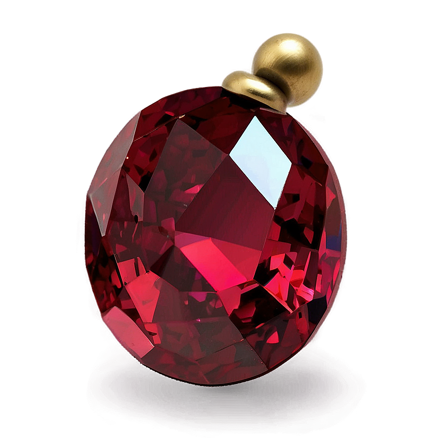 Red Crystal Charm Png 61 PNG image