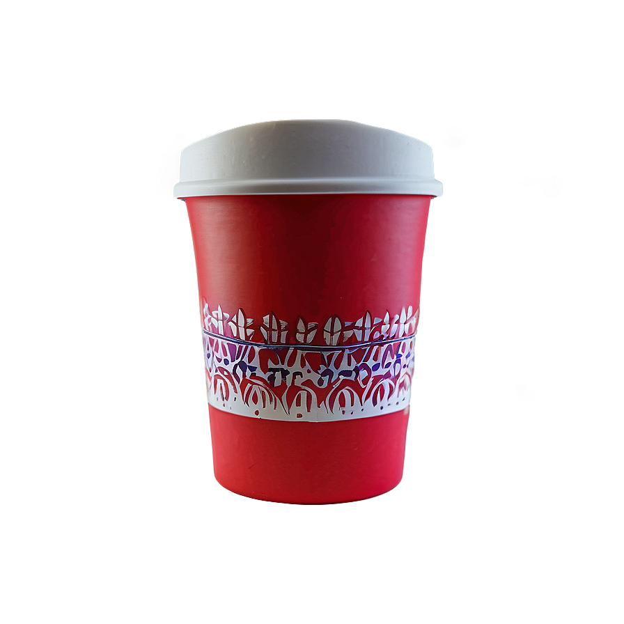 Red Cup With Handle Png 06122024 PNG image