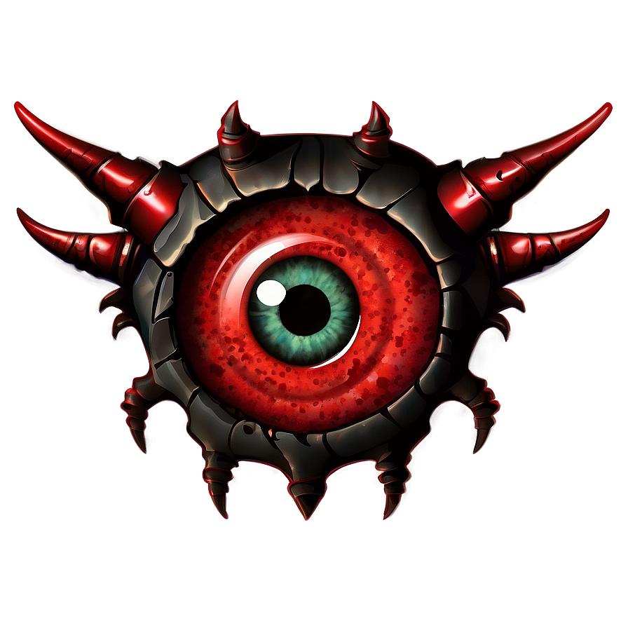 Red Demon Eyes Vector Png 06262024 PNG image