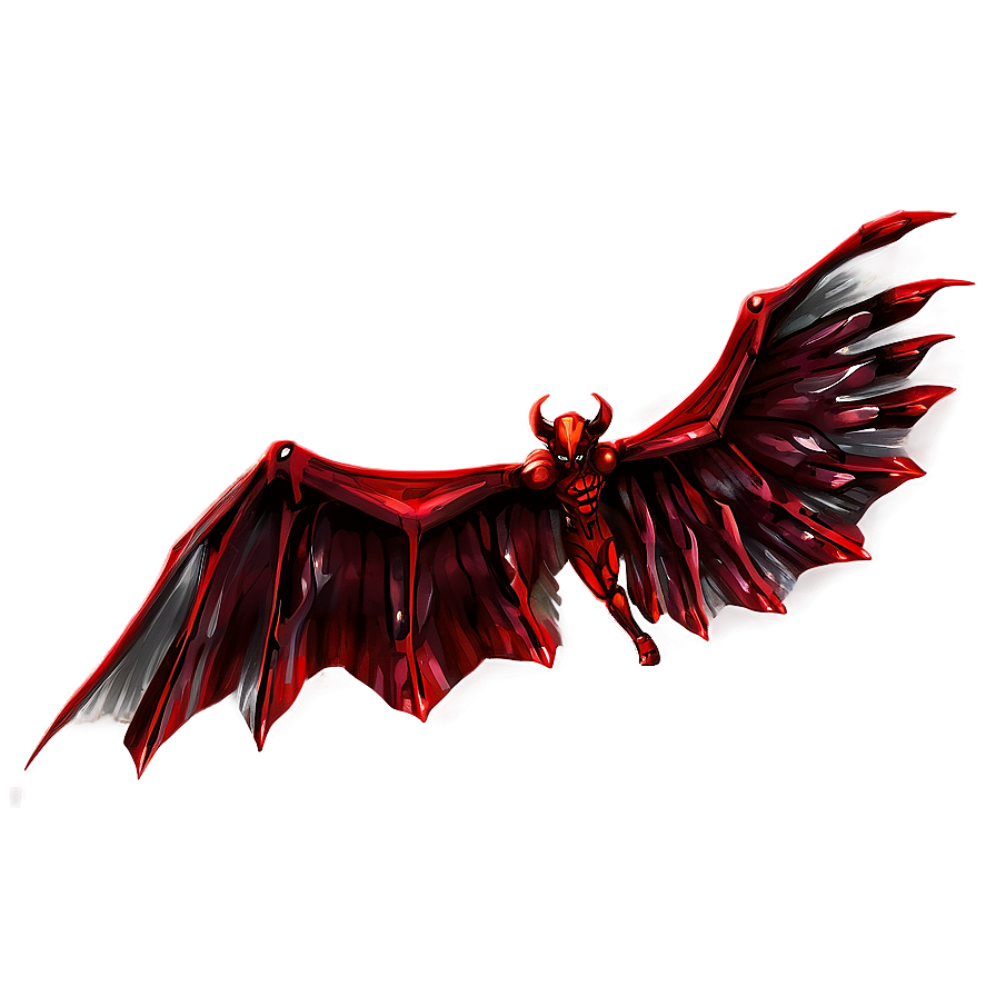 Red Demon Wings Png 88 PNG image