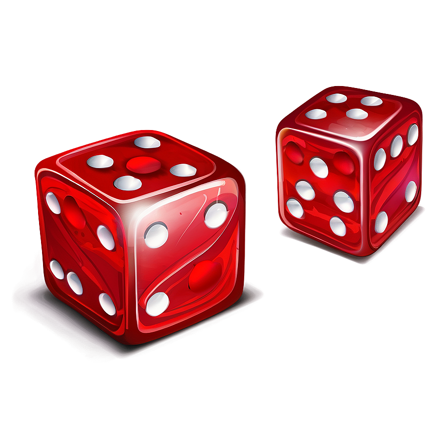 Red Dice Clipart Png 81 PNG image