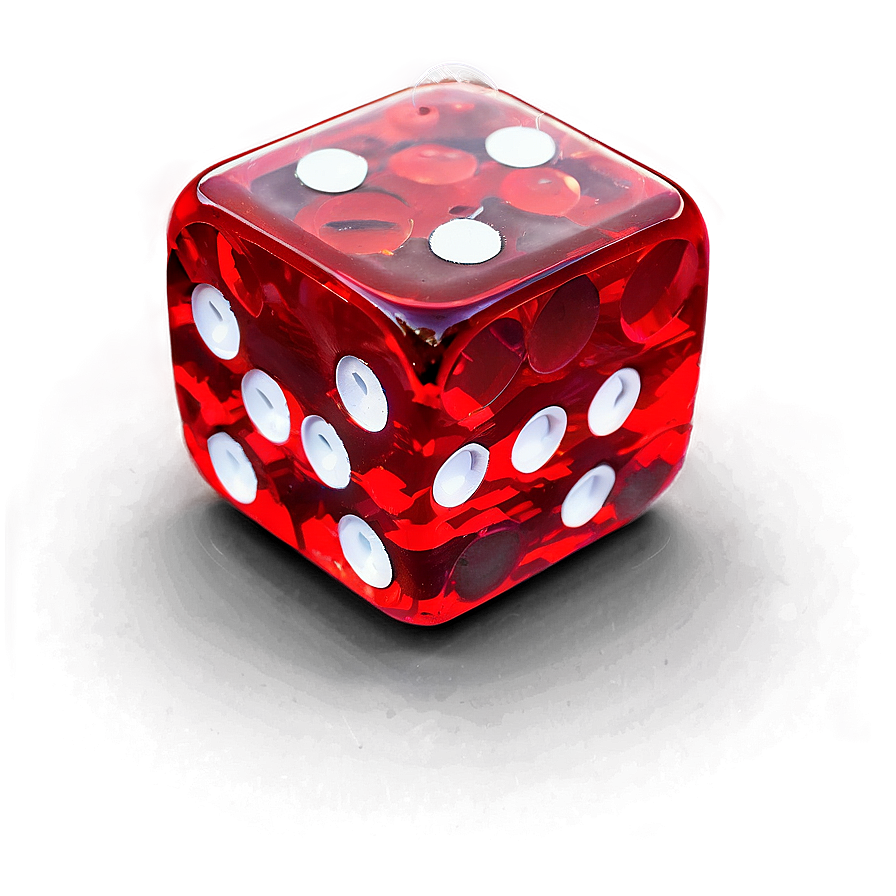 Red Dice Close-up Png Efn22 PNG image