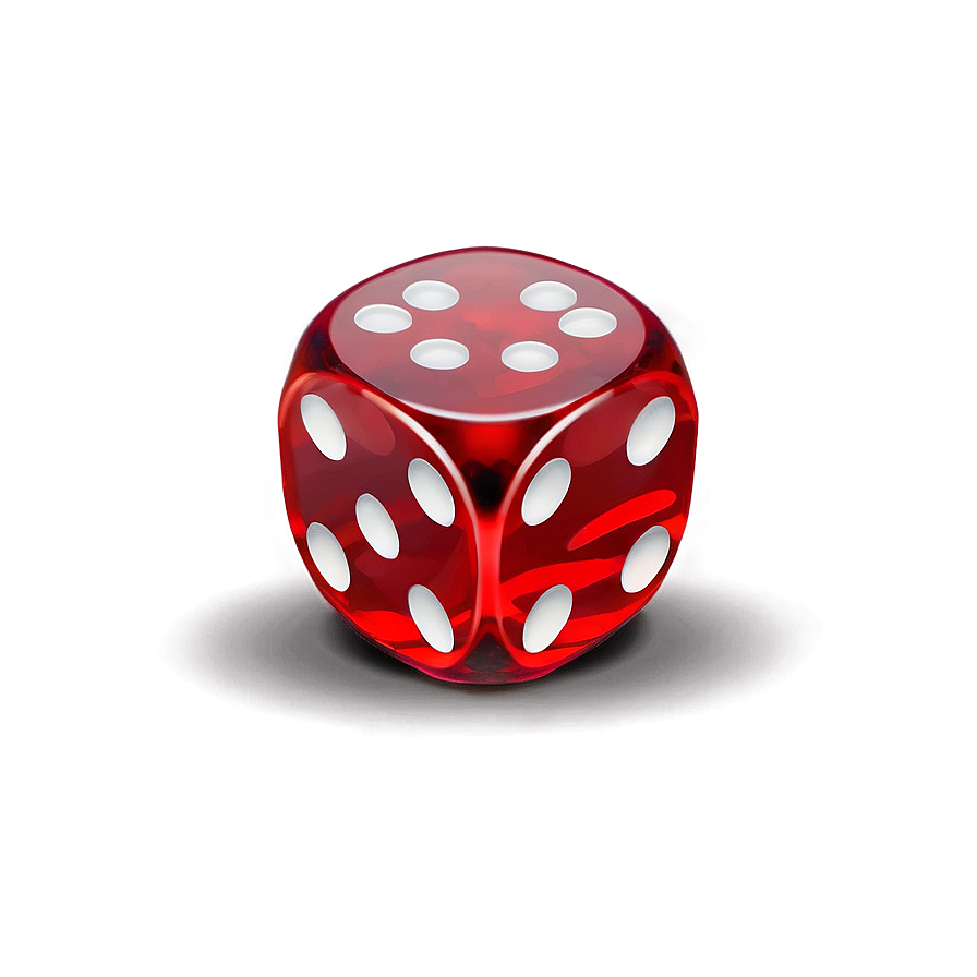 Red Dice Rolling Png Hdl PNG image