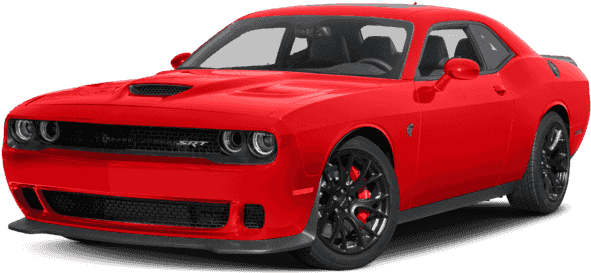 Red Dodge Challenger S R T Hellcat PNG image