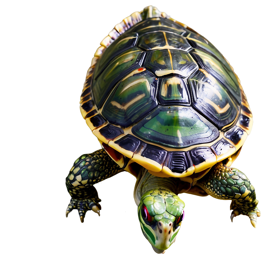 Red-eared Slider Turtle Png 06242024 PNG image