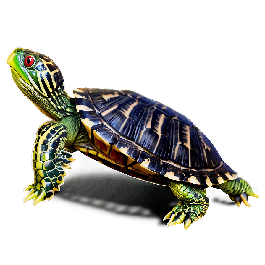 Red-eared Slider Turtle Png Lca67 PNG image