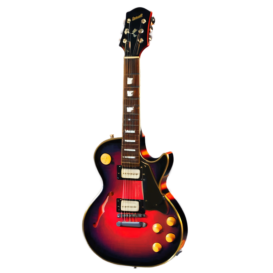 Red Electric Guitar Png Hxw PNG image