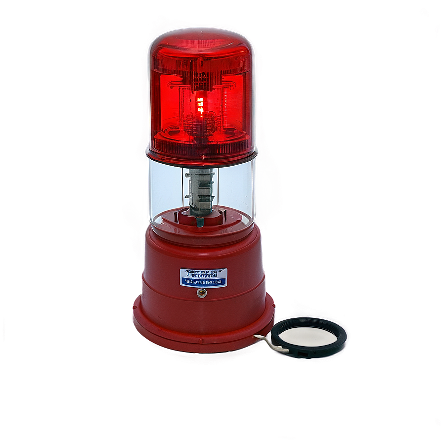 Red Emergency Flare Light Png Rnf83 PNG image