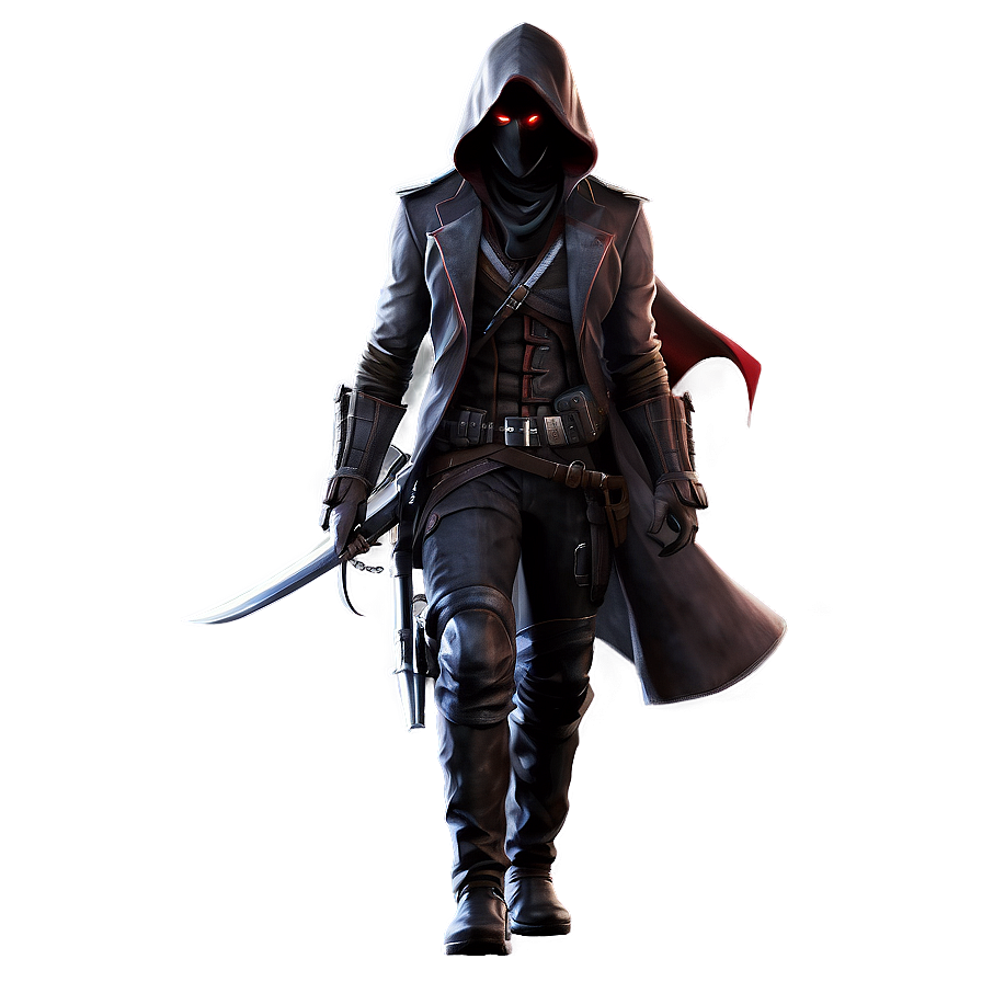 Red Eyes Assassin Png Puc PNG image