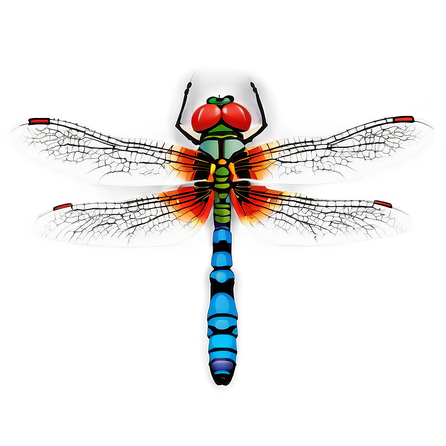 Red Eyes Dragonfly Png Cvg PNG image