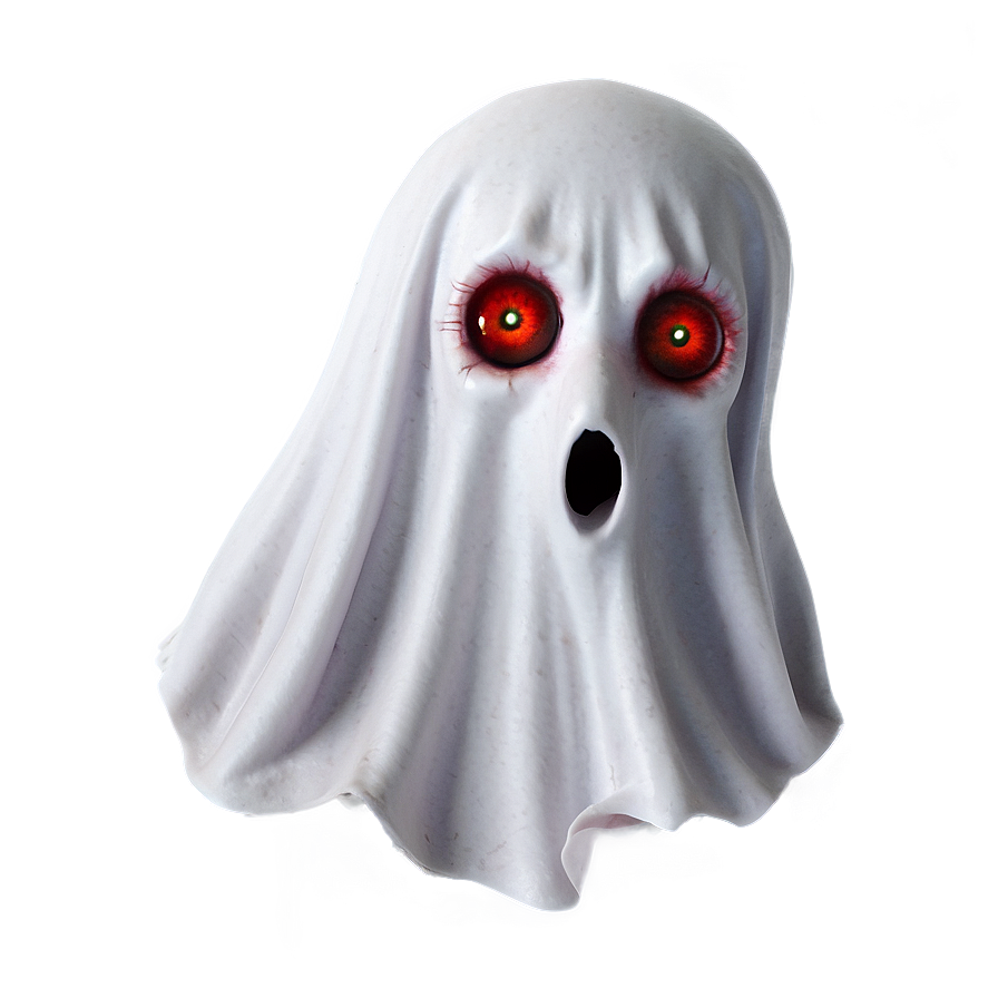 Red Eyes Ghost Png 05252024 PNG image