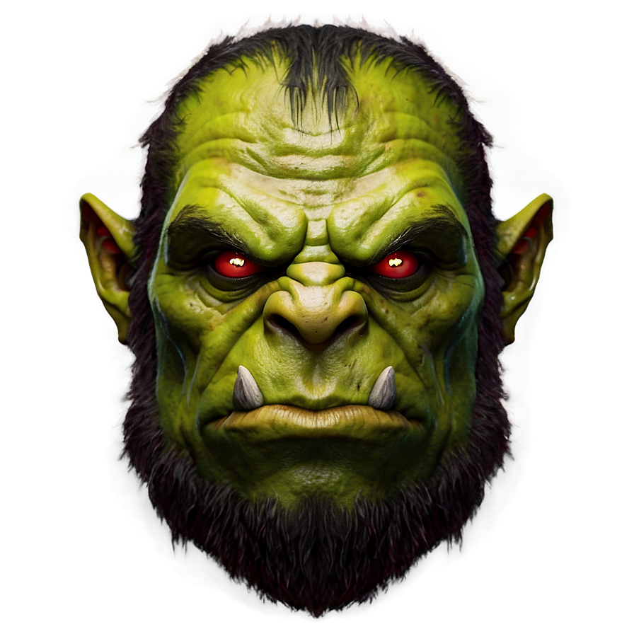 Red Eyes Orc Png Xkn PNG image
