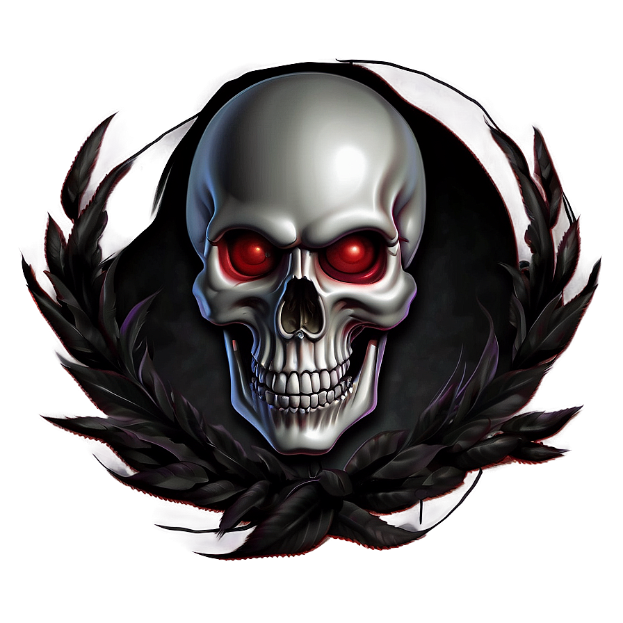 Red Eyes Skull Png 86 PNG image