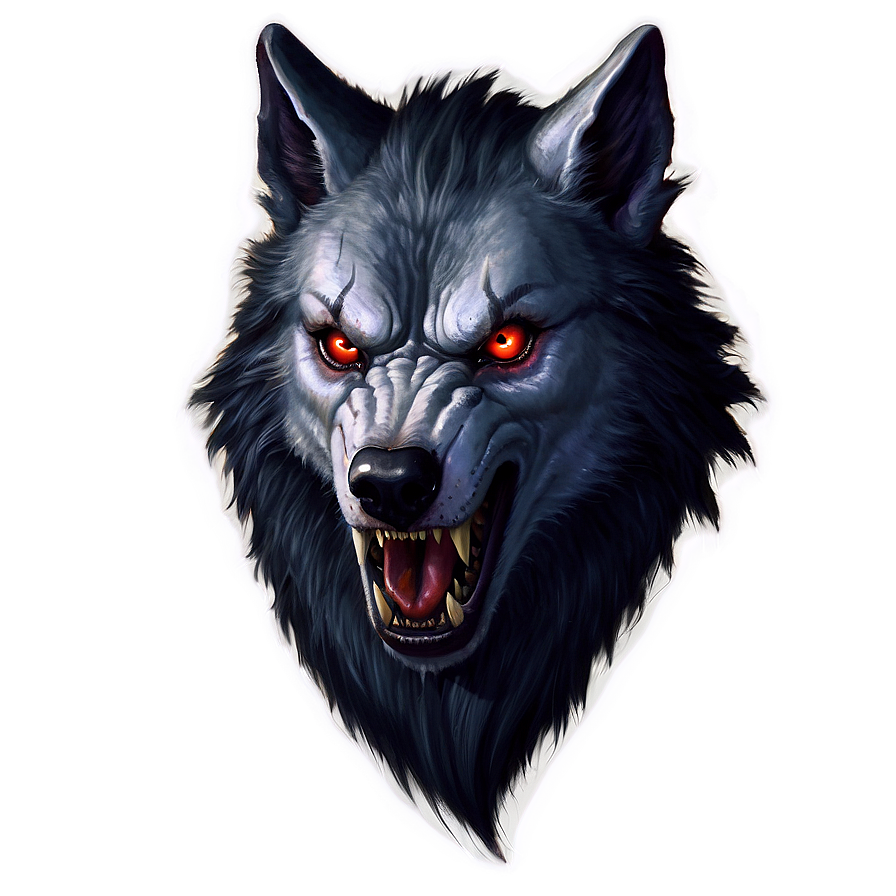 Red Eyes Werewolf Png Ovu98 PNG image