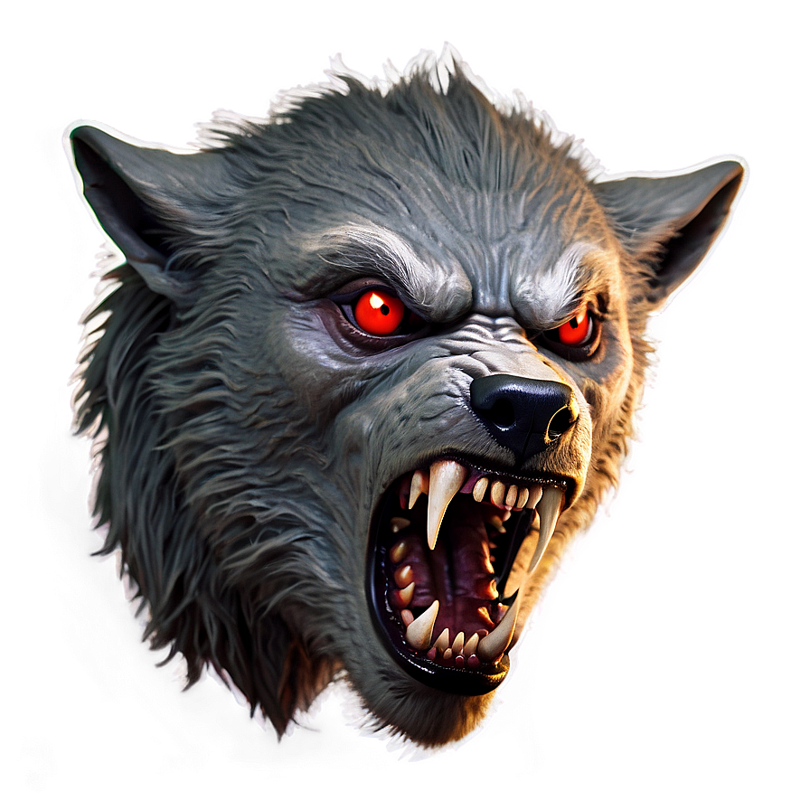 Red Eyes Werewolf Png Ufb PNG image