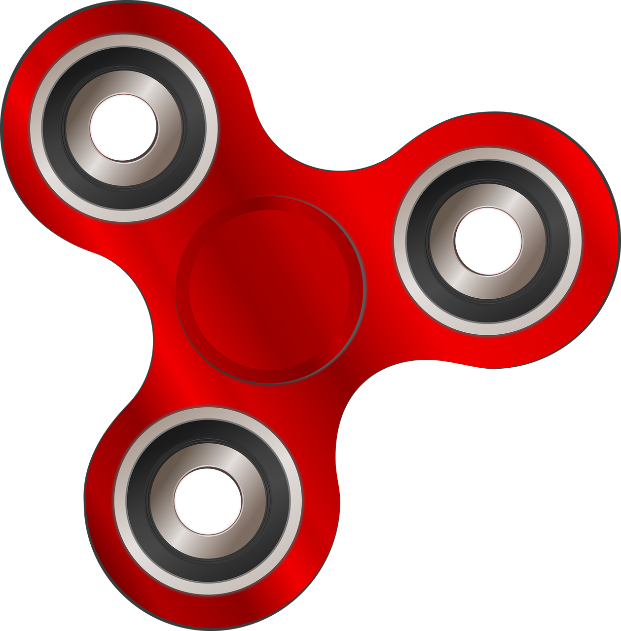 Red Fidget Spinner.png PNG image