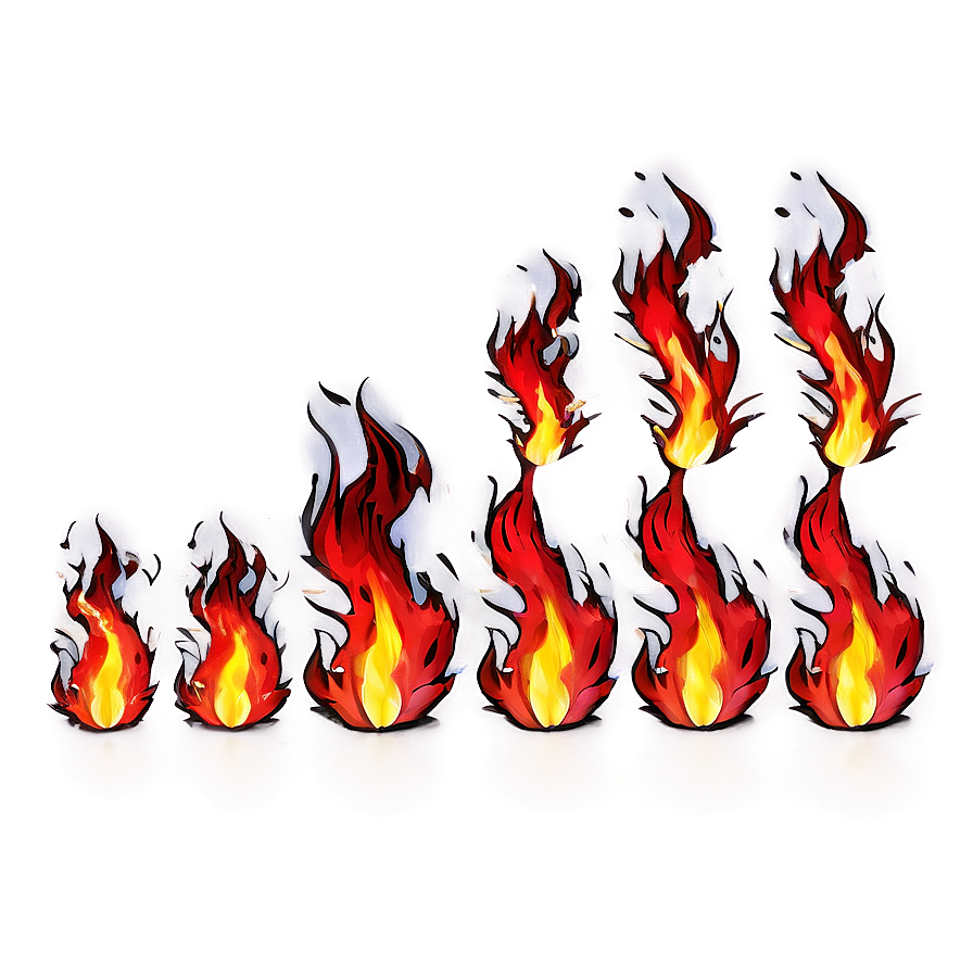 Red Fire A PNG image