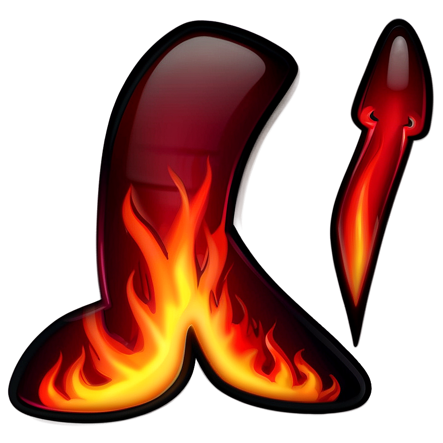 Red Fire Emoji Clipart Png 05042024 PNG image