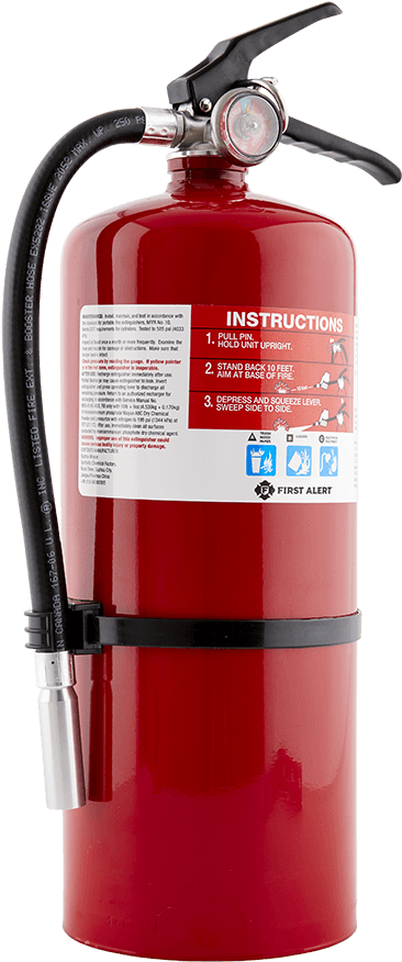 Red Fire Extinguisher Isolated PNG image