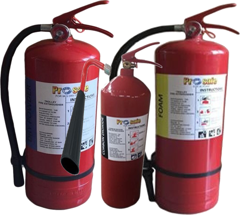 Red Fire Extinguishers Variety PNG image