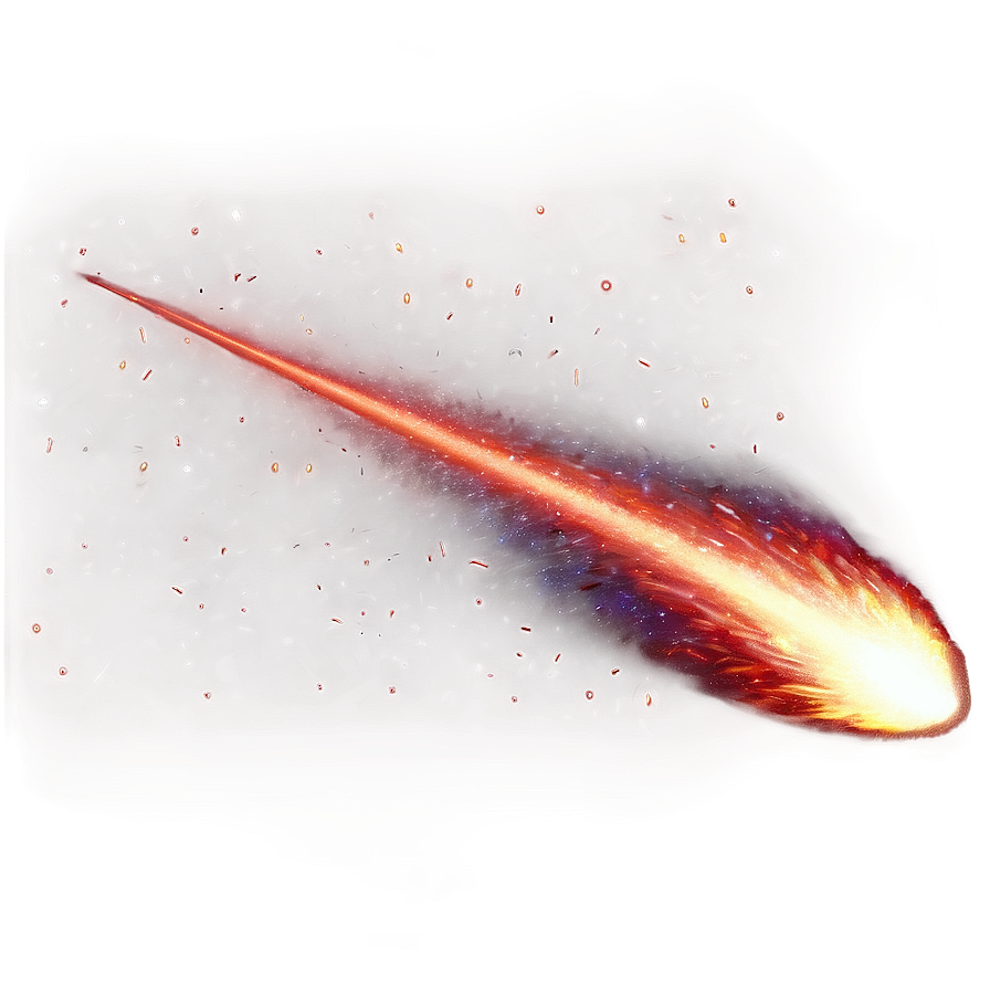 Red Fire Meteor Shower Png Xkx PNG image