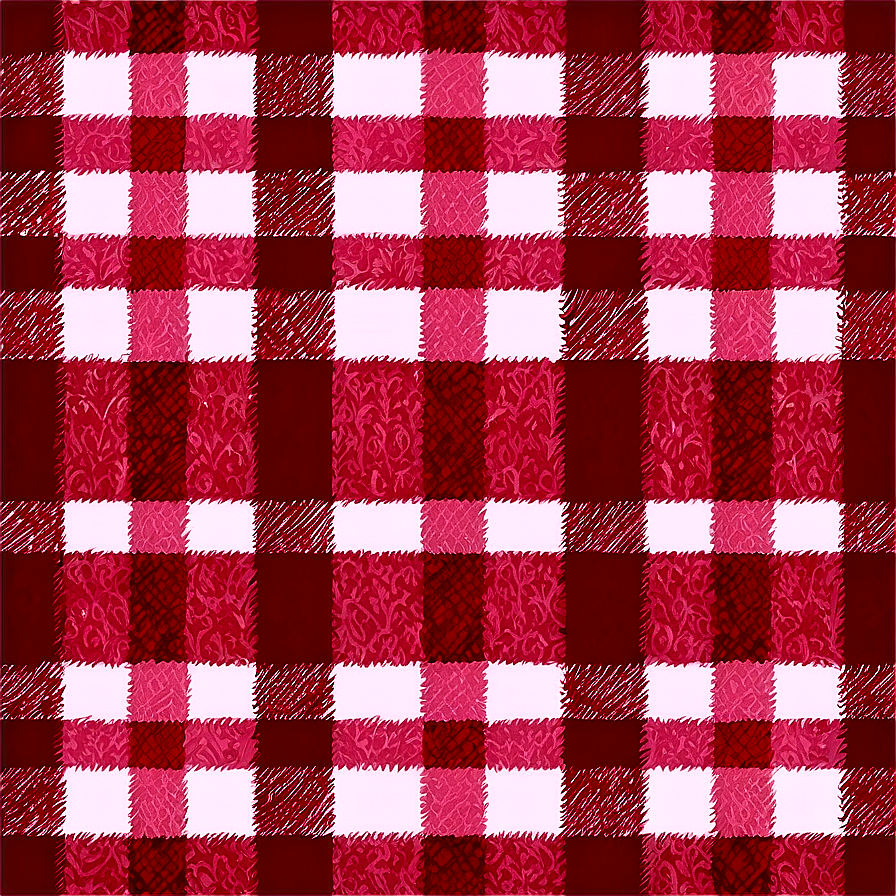 Red Flannel Fabric Png 06212024 PNG image