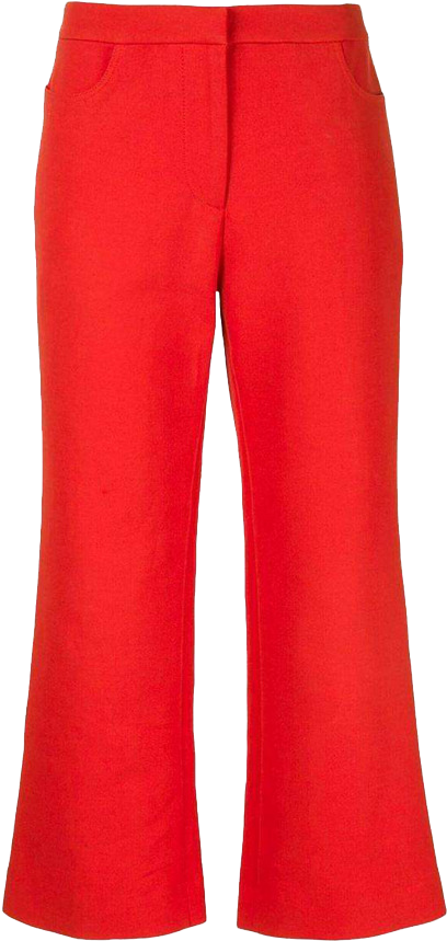 Red Flared Trousers.png PNG image
