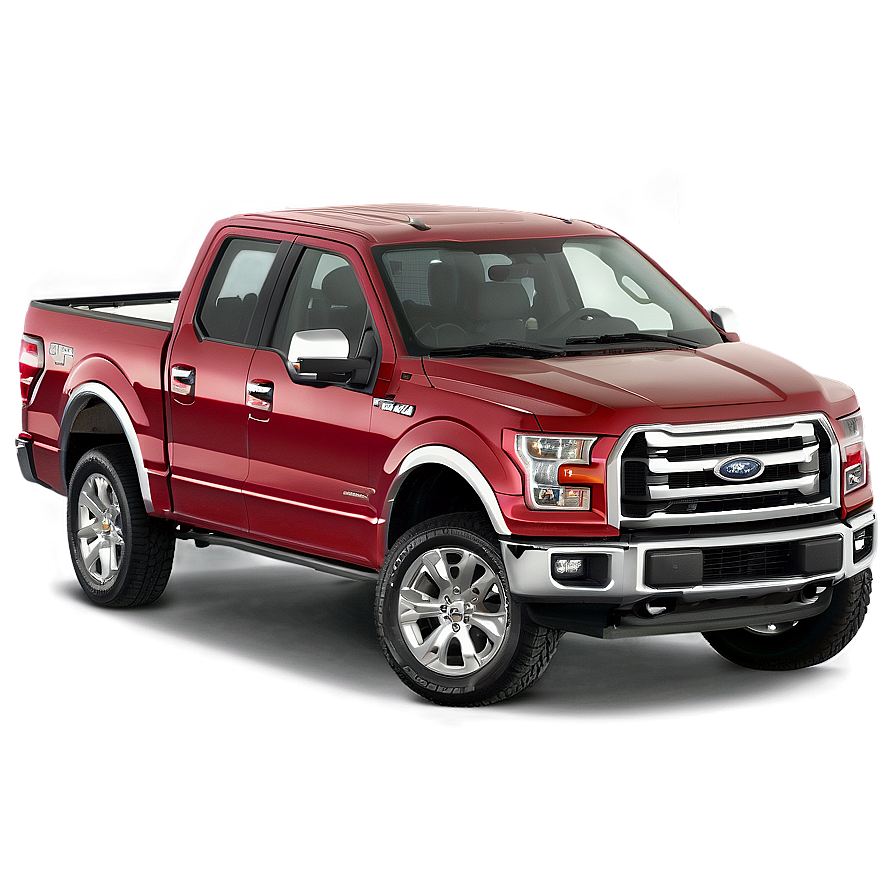 Red Ford F150 Truck Png 45 PNG image