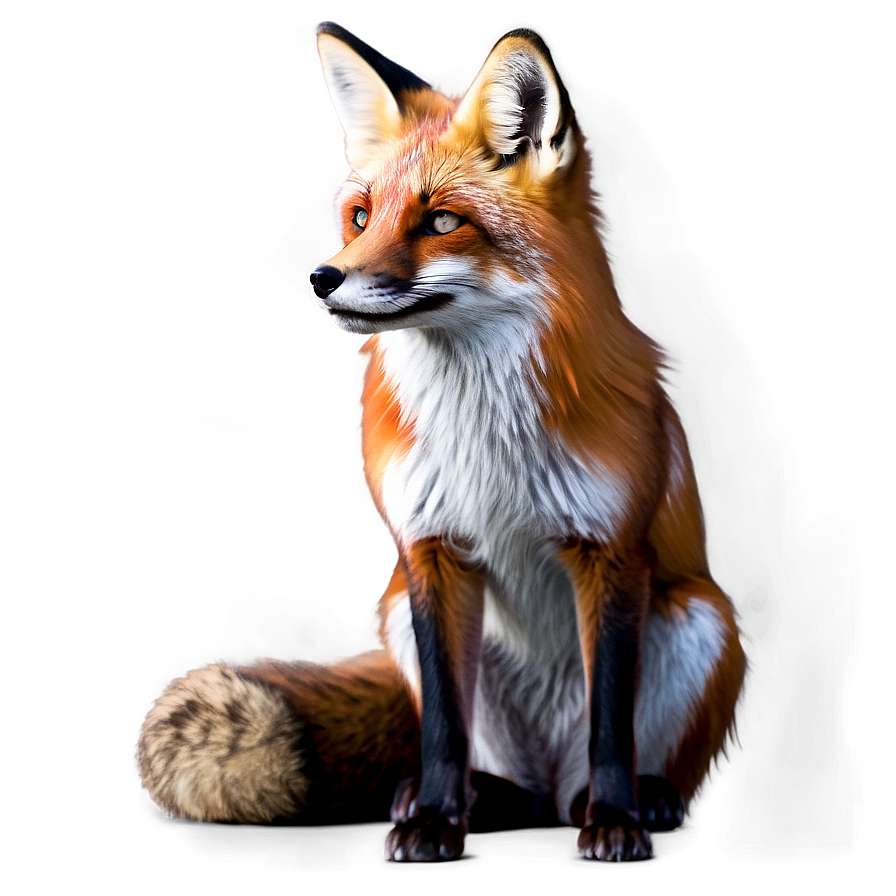 Red Fox At Night Png 06242024 PNG image