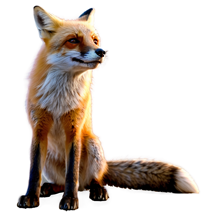 Red Fox At Night Png Qlj90 PNG image