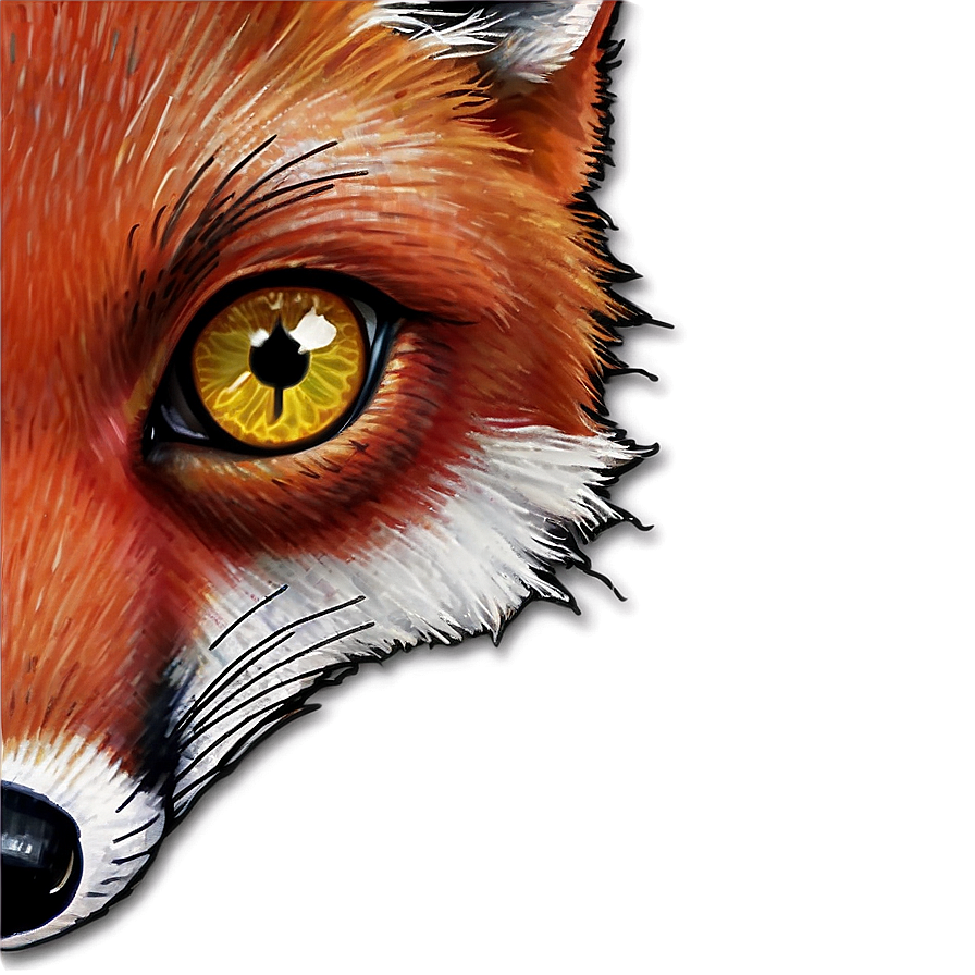 Red Fox Eyes Png Gdp PNG image