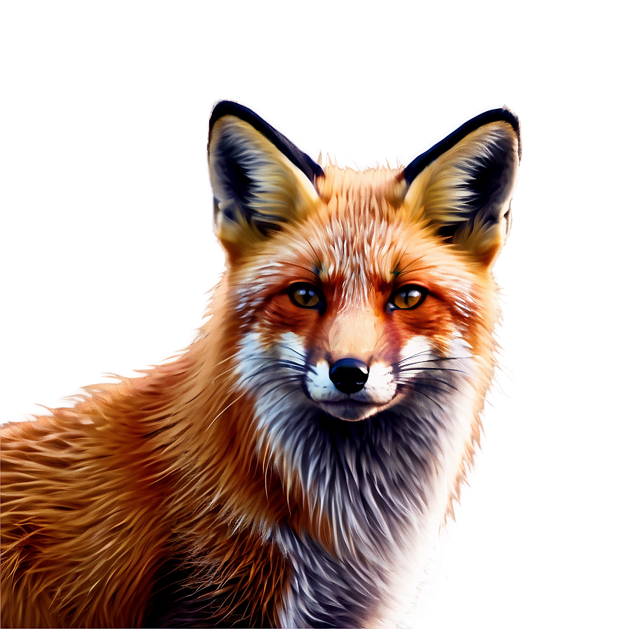 Red Fox Face Png 06242024 PNG image