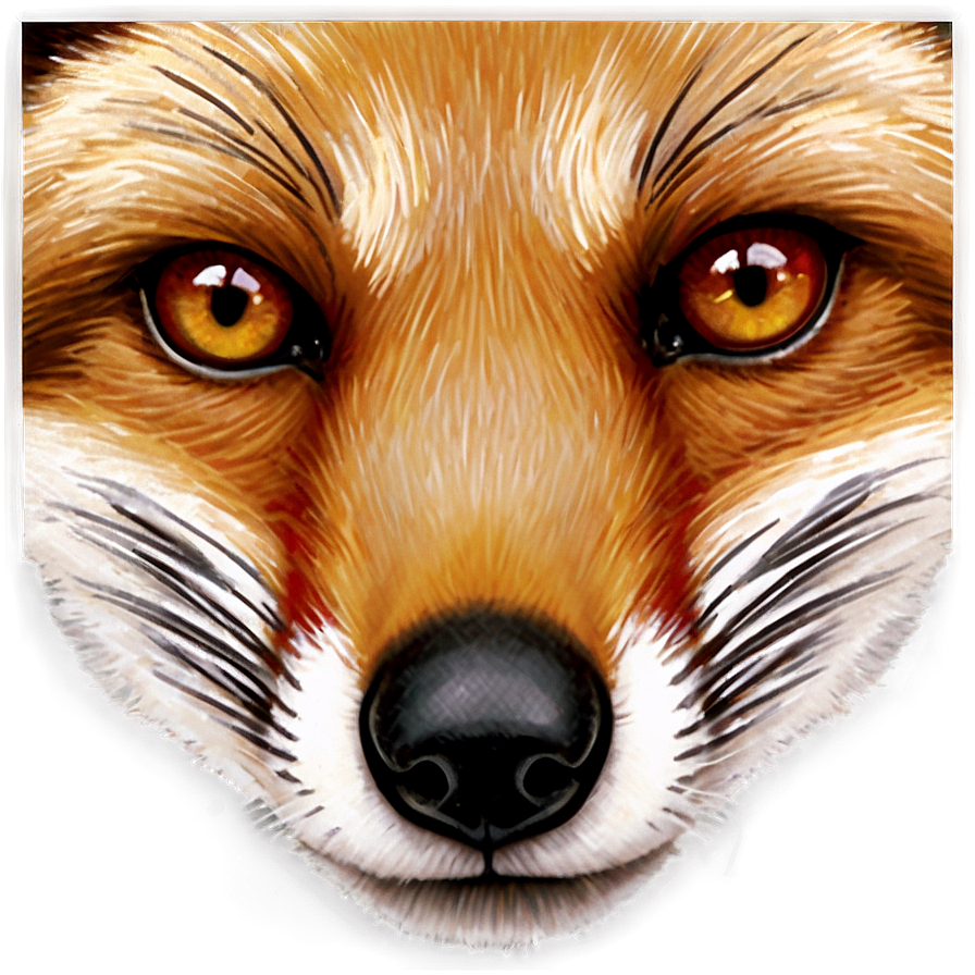 Red Fox Face Png 06242024 PNG image