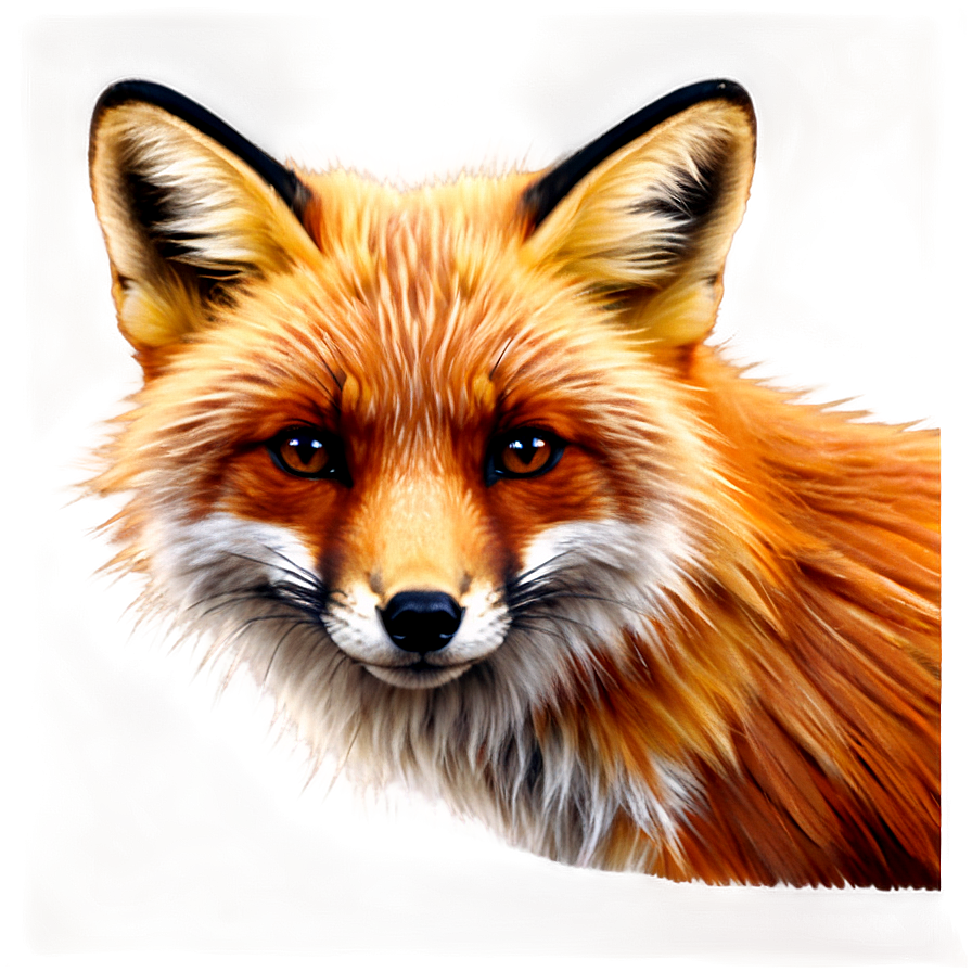 Red Fox Face Png 06242024 PNG image