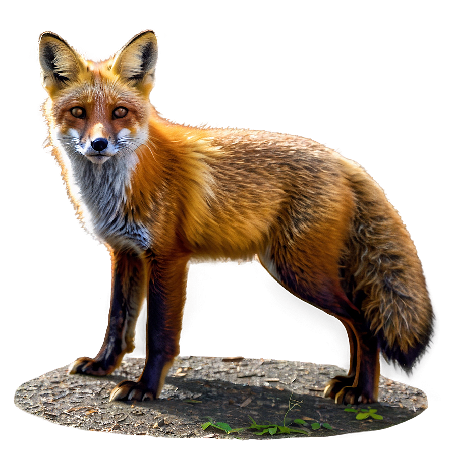 Red Fox In Daylight Png Xua70 PNG image