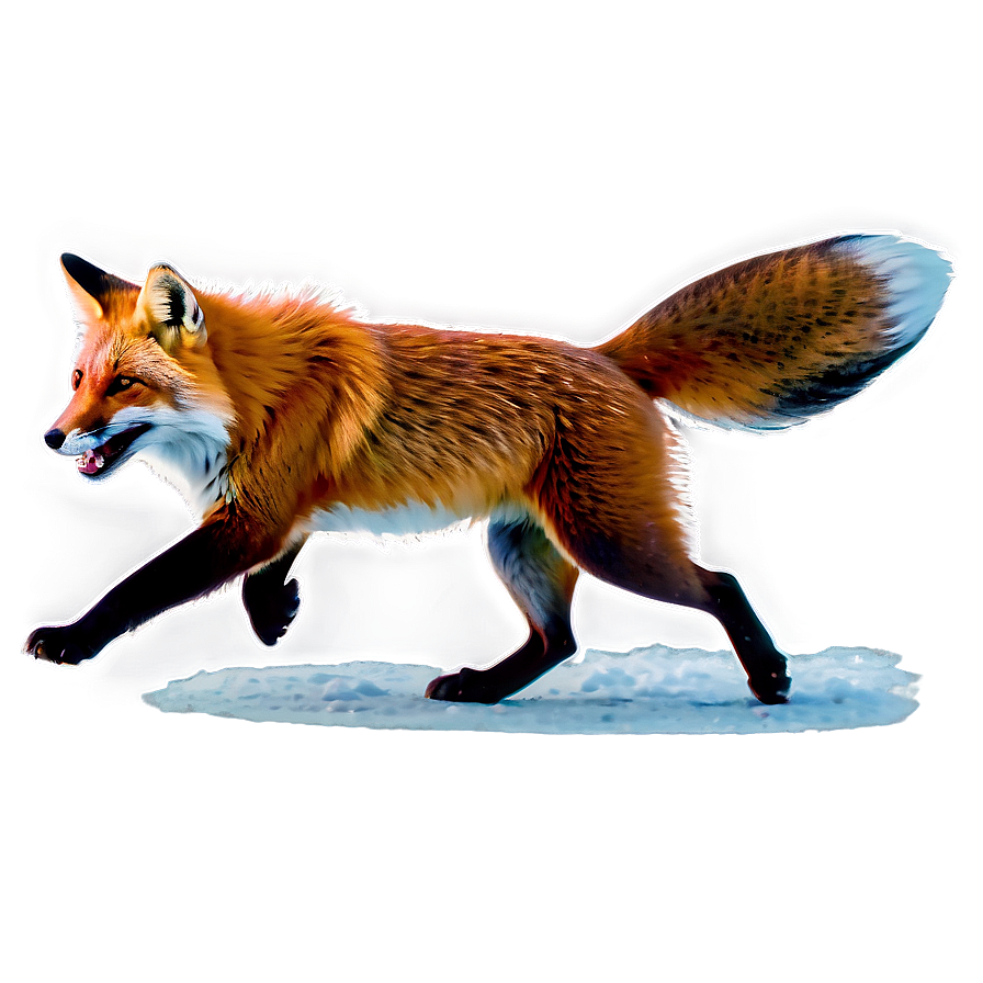 Red Fox Pouncing Png 13 PNG image