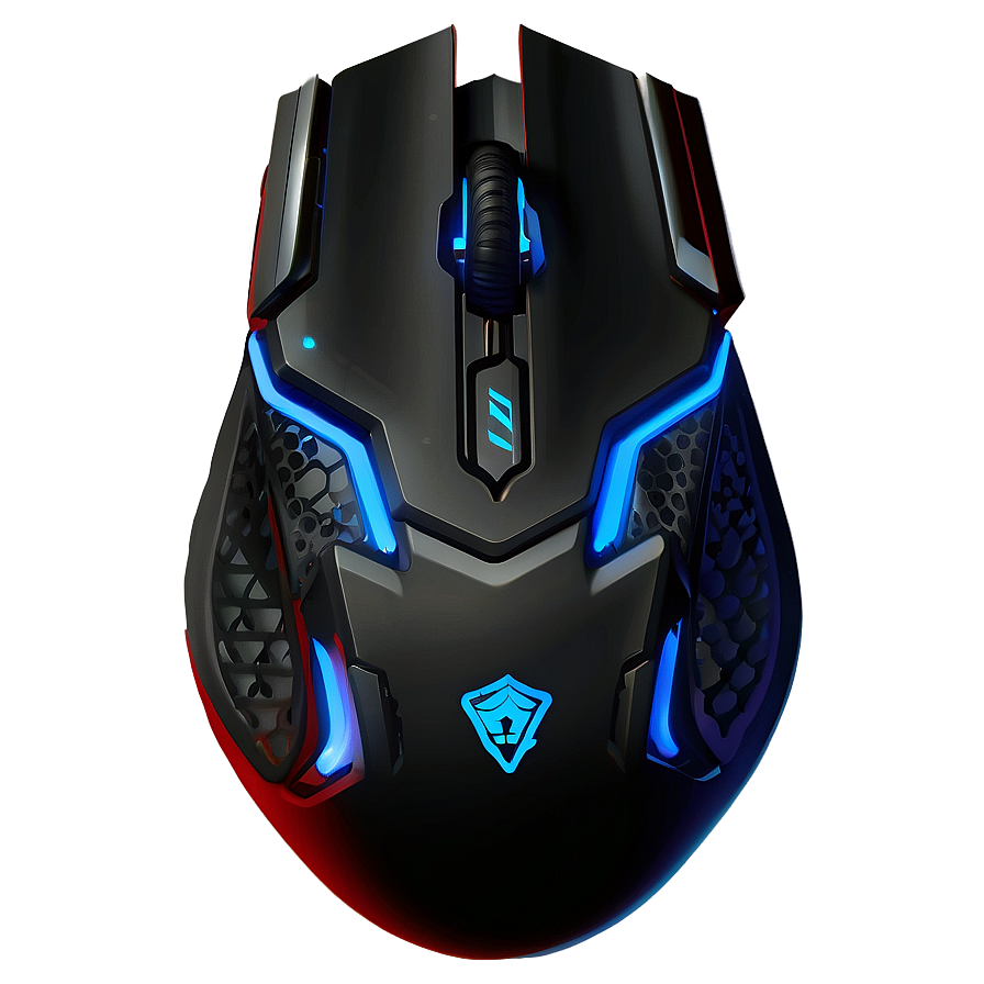 Red Gaming Mouse Png Hna9 PNG image